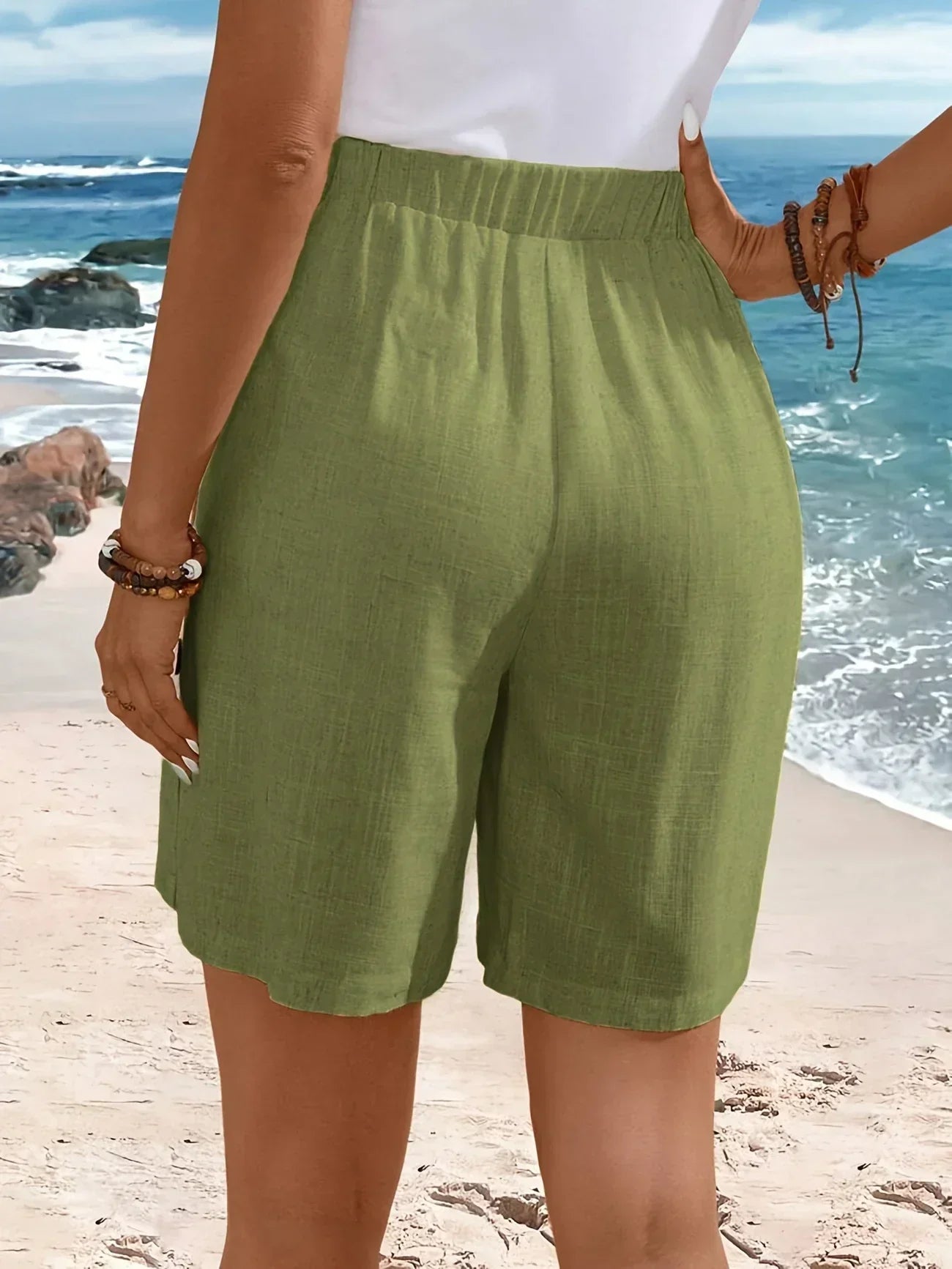 Women's High Waist Shorts