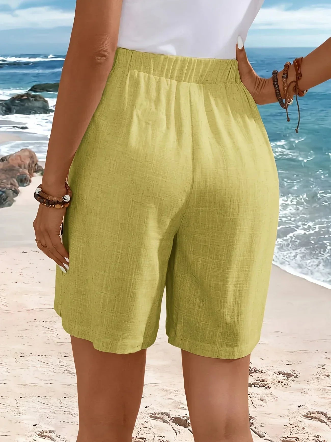 Women's High Waist Shorts