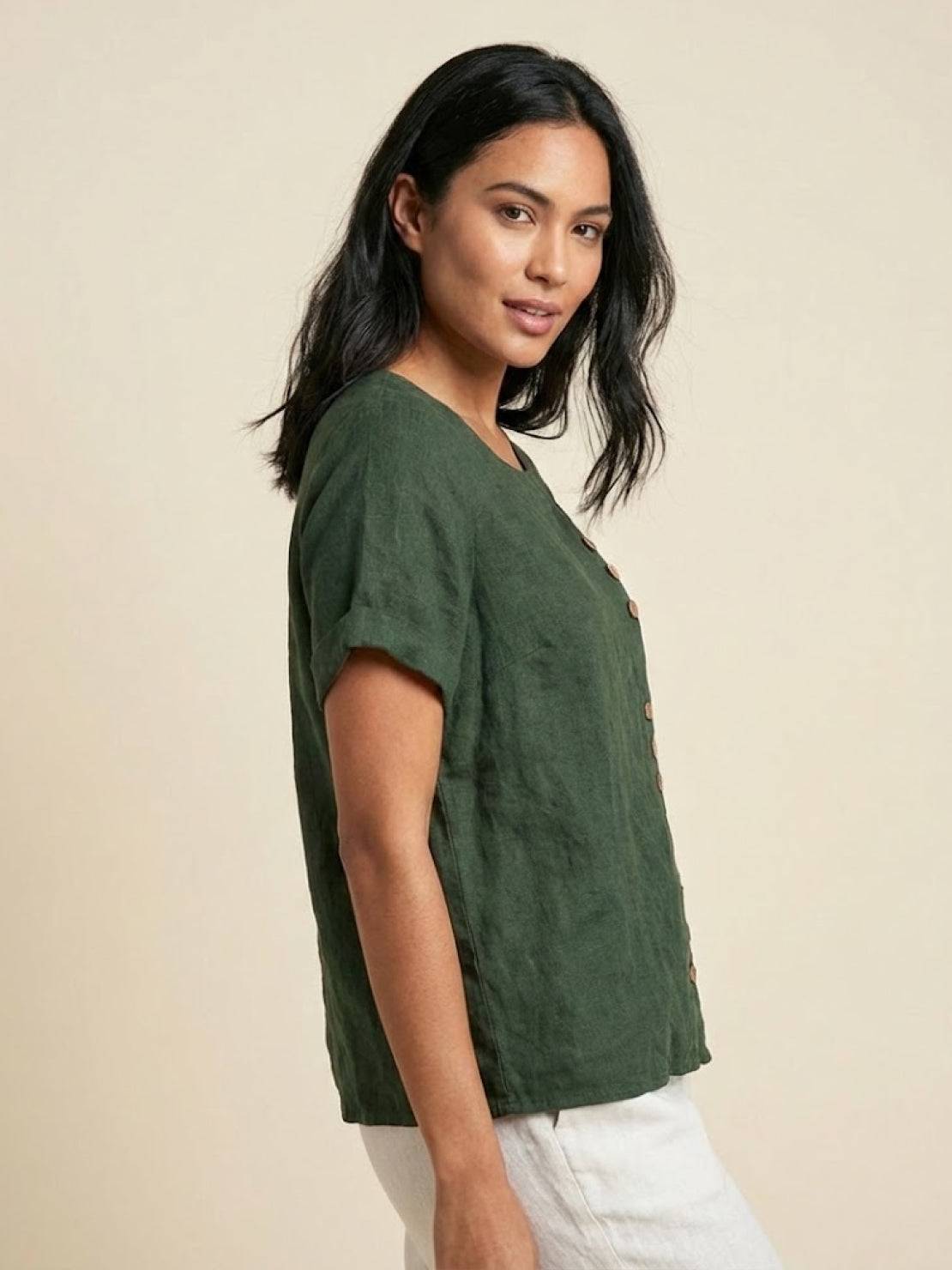 Women's Short Sleeve Blouse