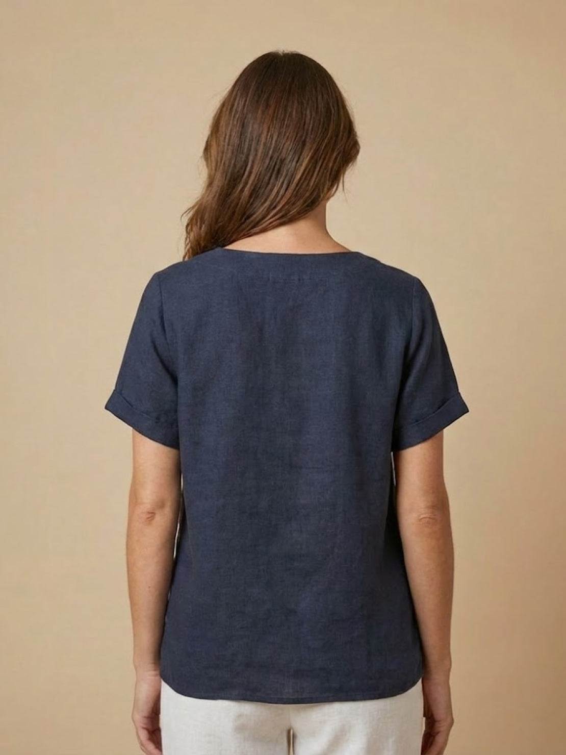 Women's Short Sleeve Blouse