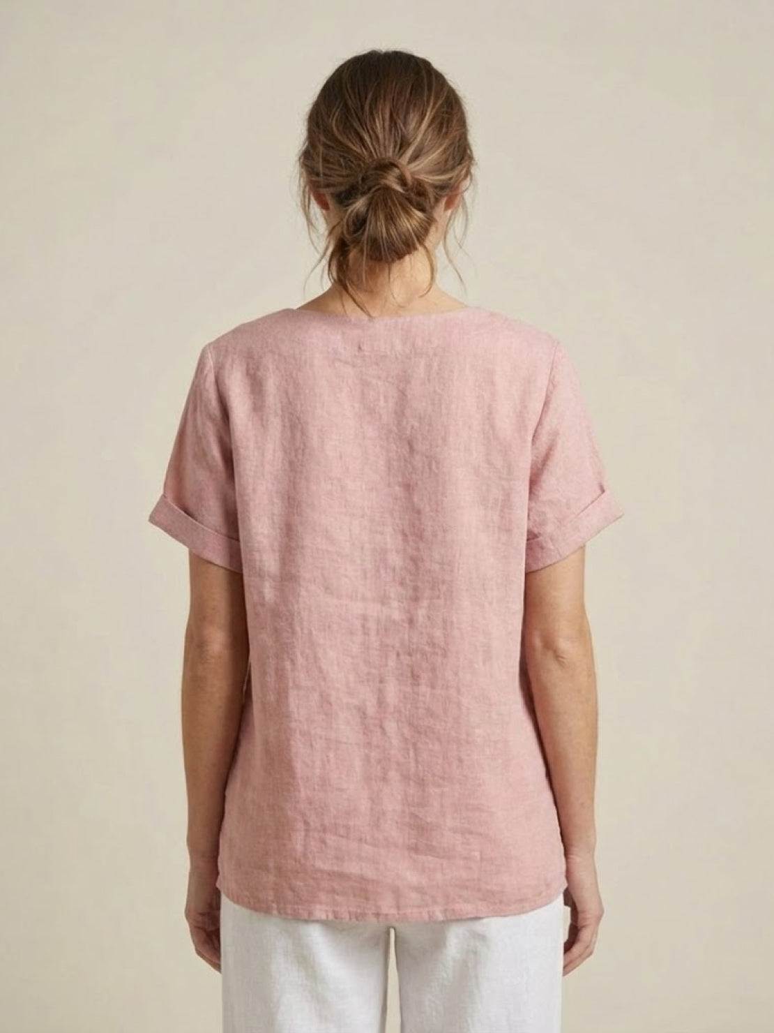 Women's Short Sleeve Blouse