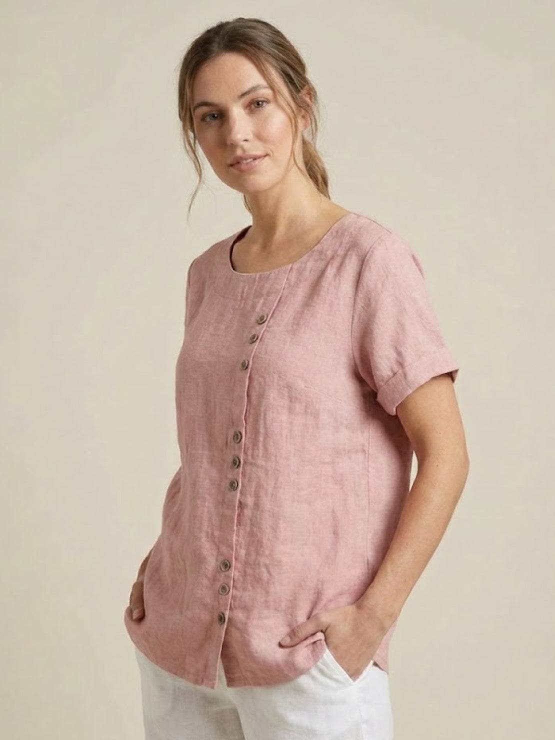 Women's Short Sleeve Blouse