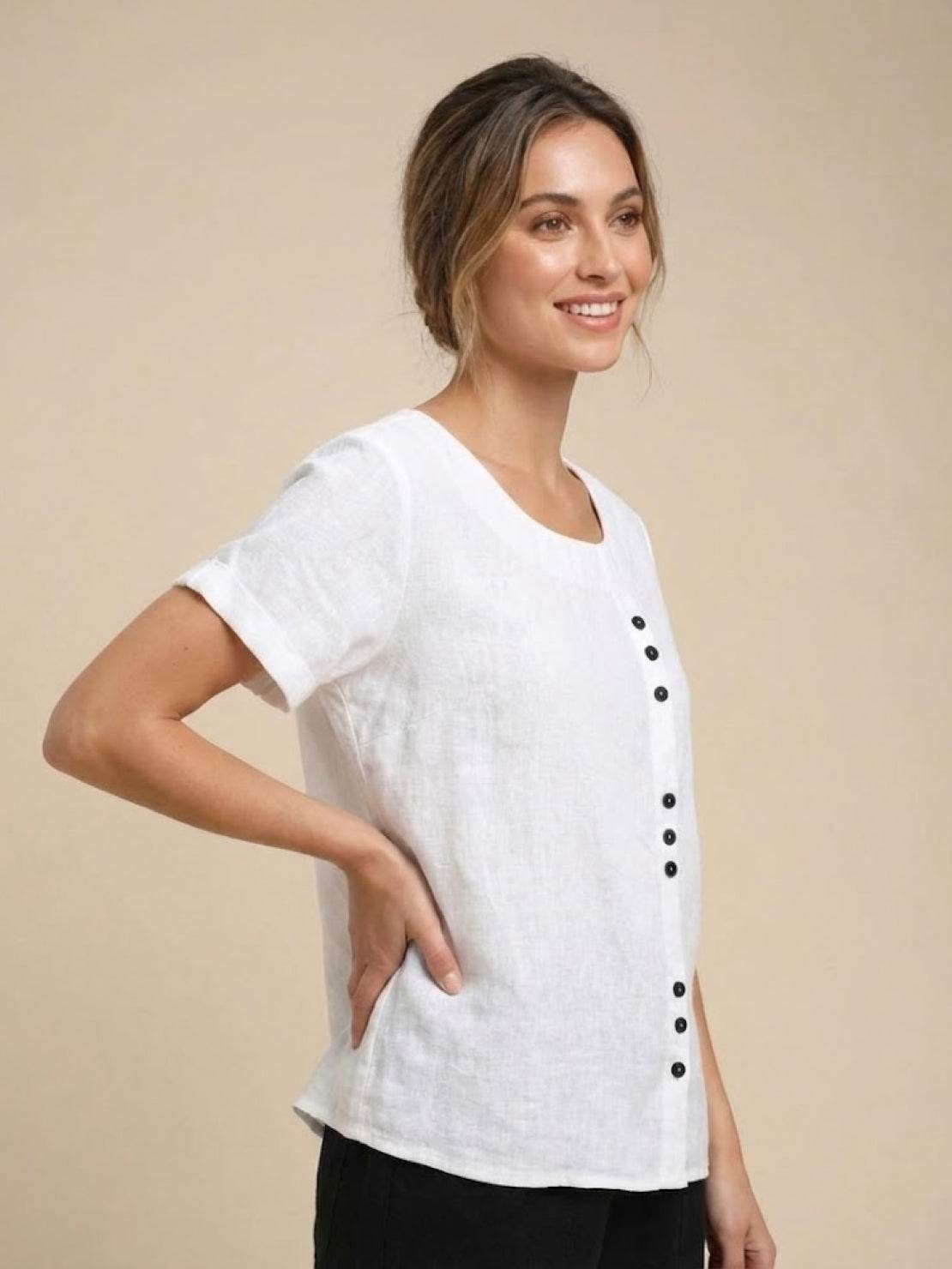 Women's Short Sleeve Blouse