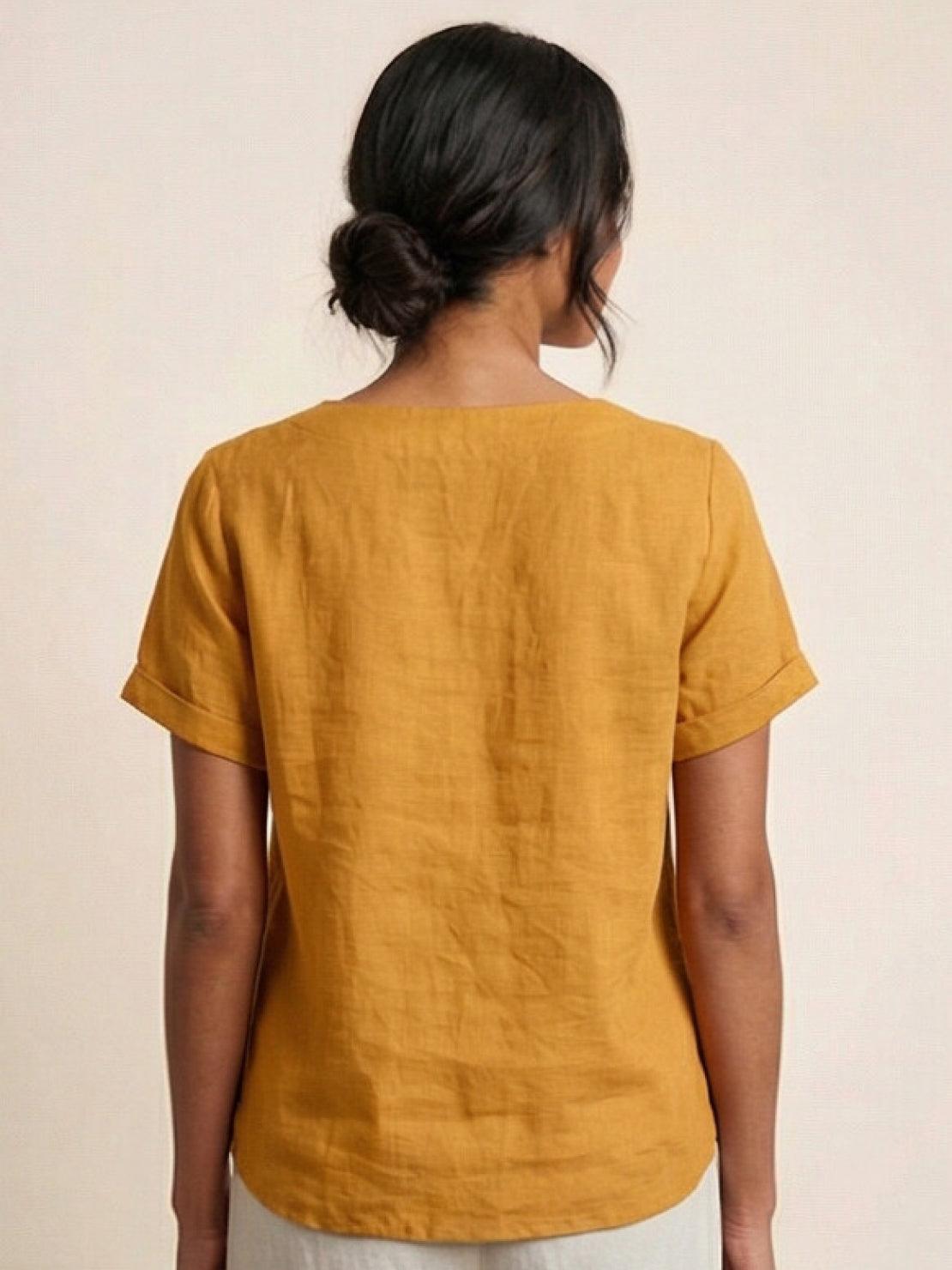 Women's Short Sleeve Blouse