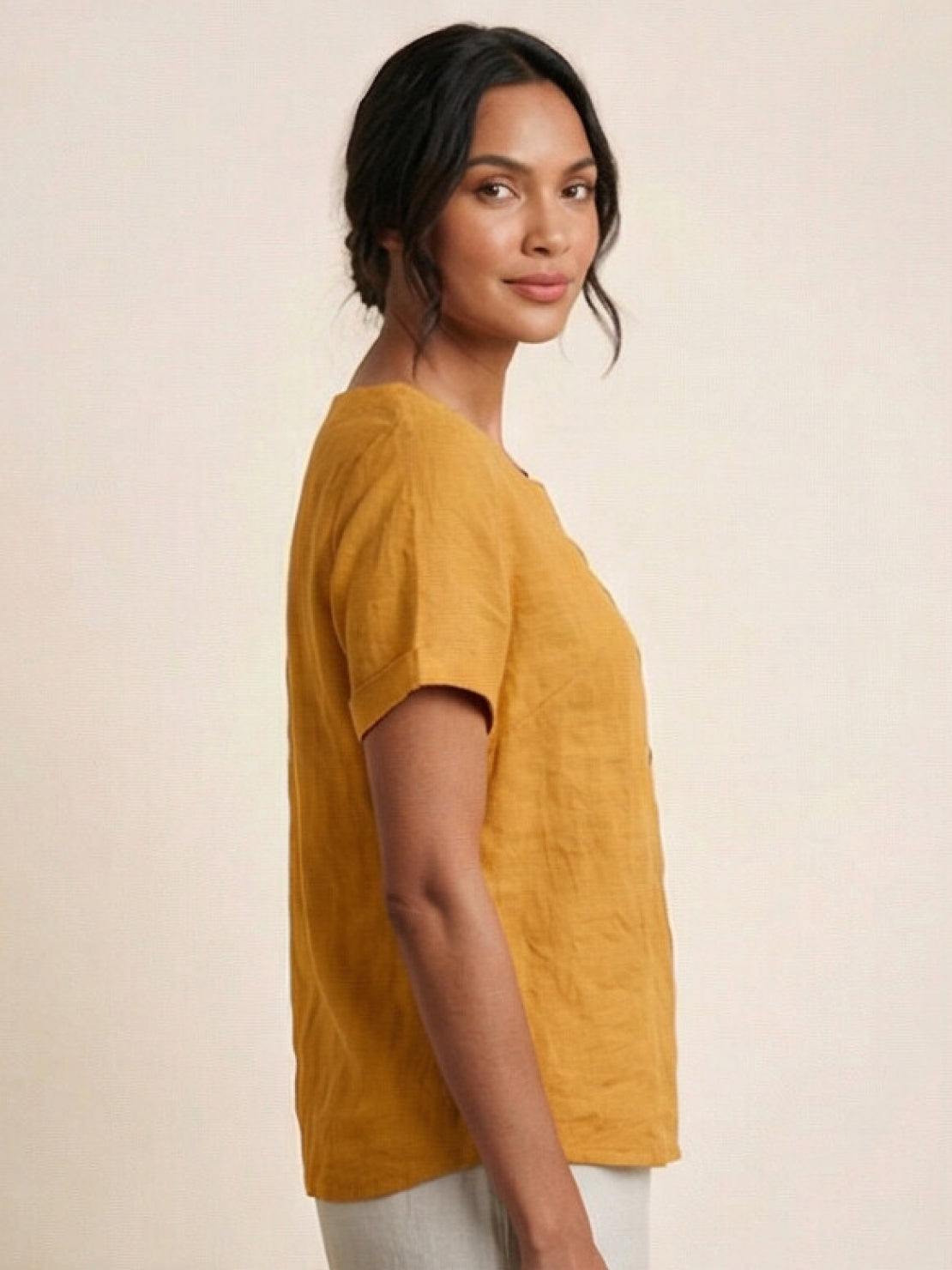 Women's Short Sleeve Blouse