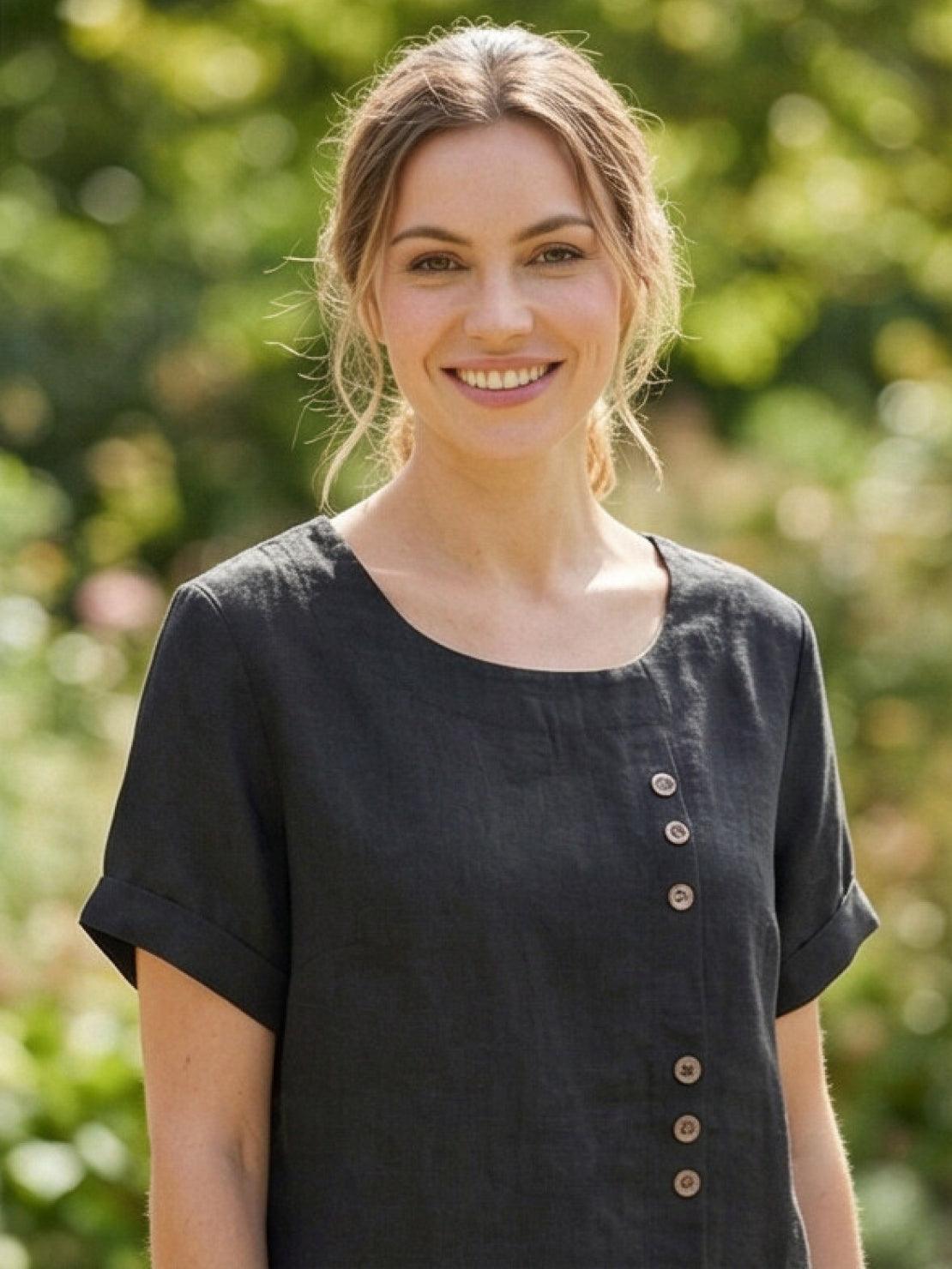 Women's Short Sleeve Blouse