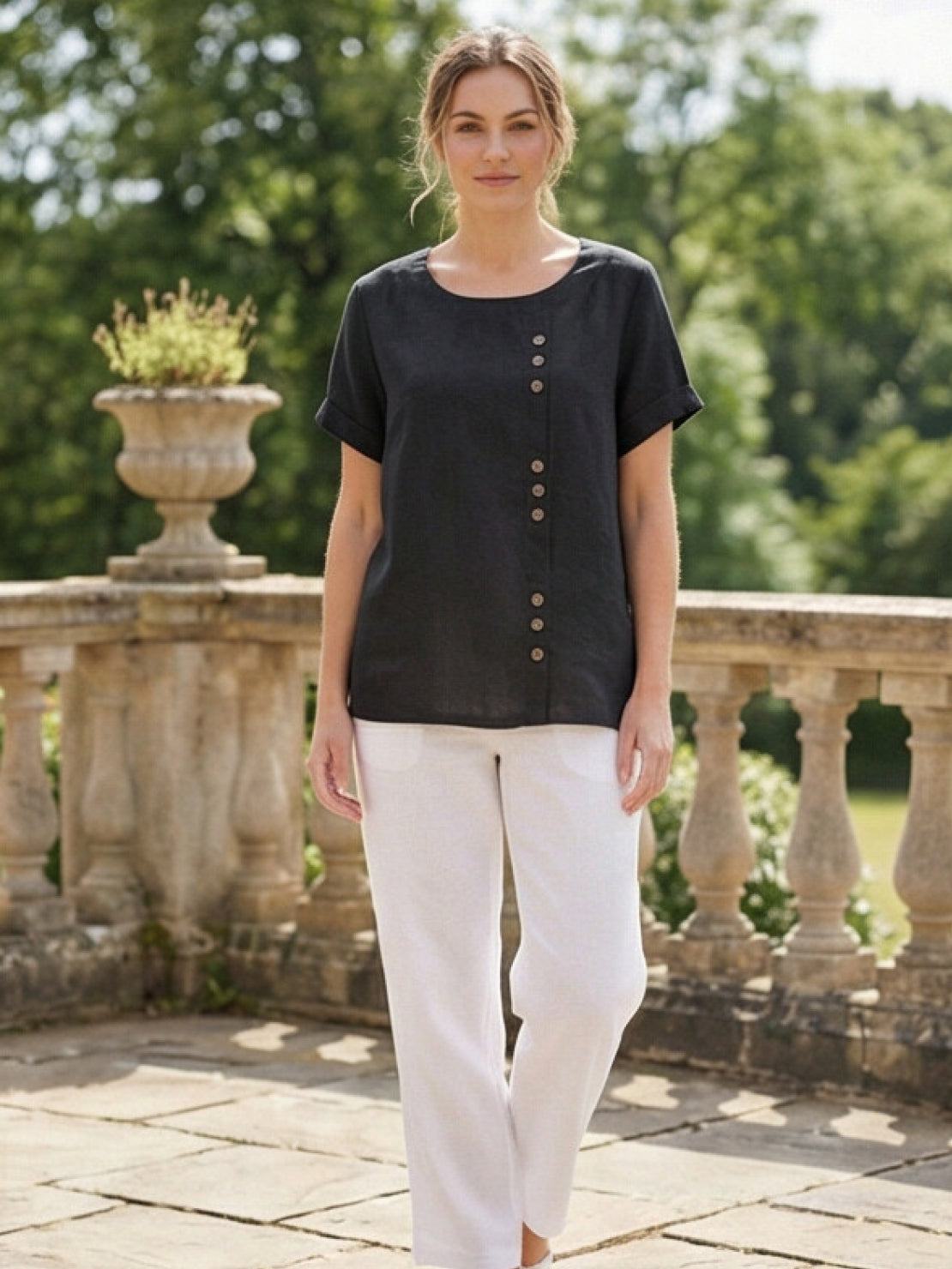 Women's Short Sleeve Blouse