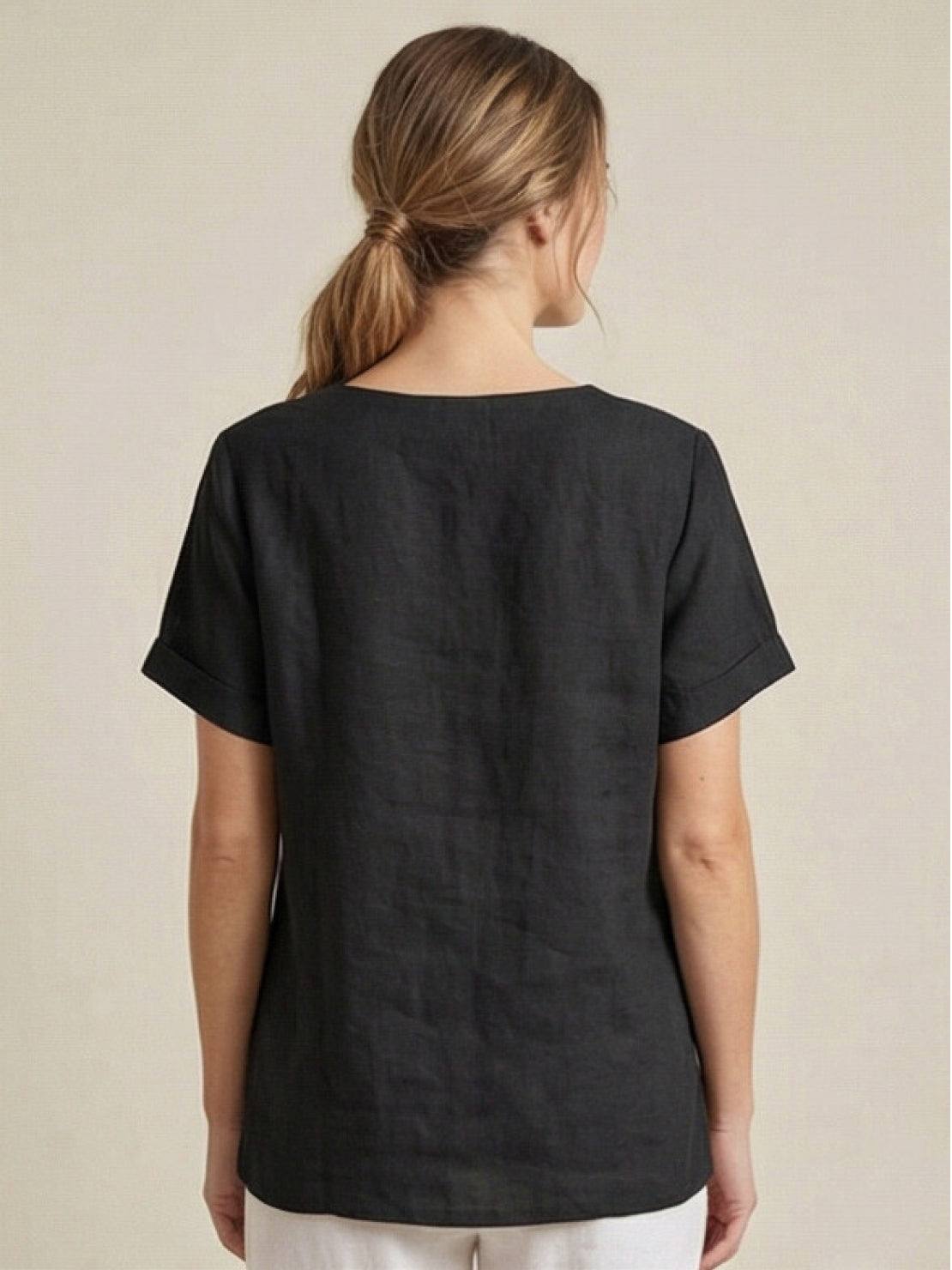 Women's Short Sleeve Blouse