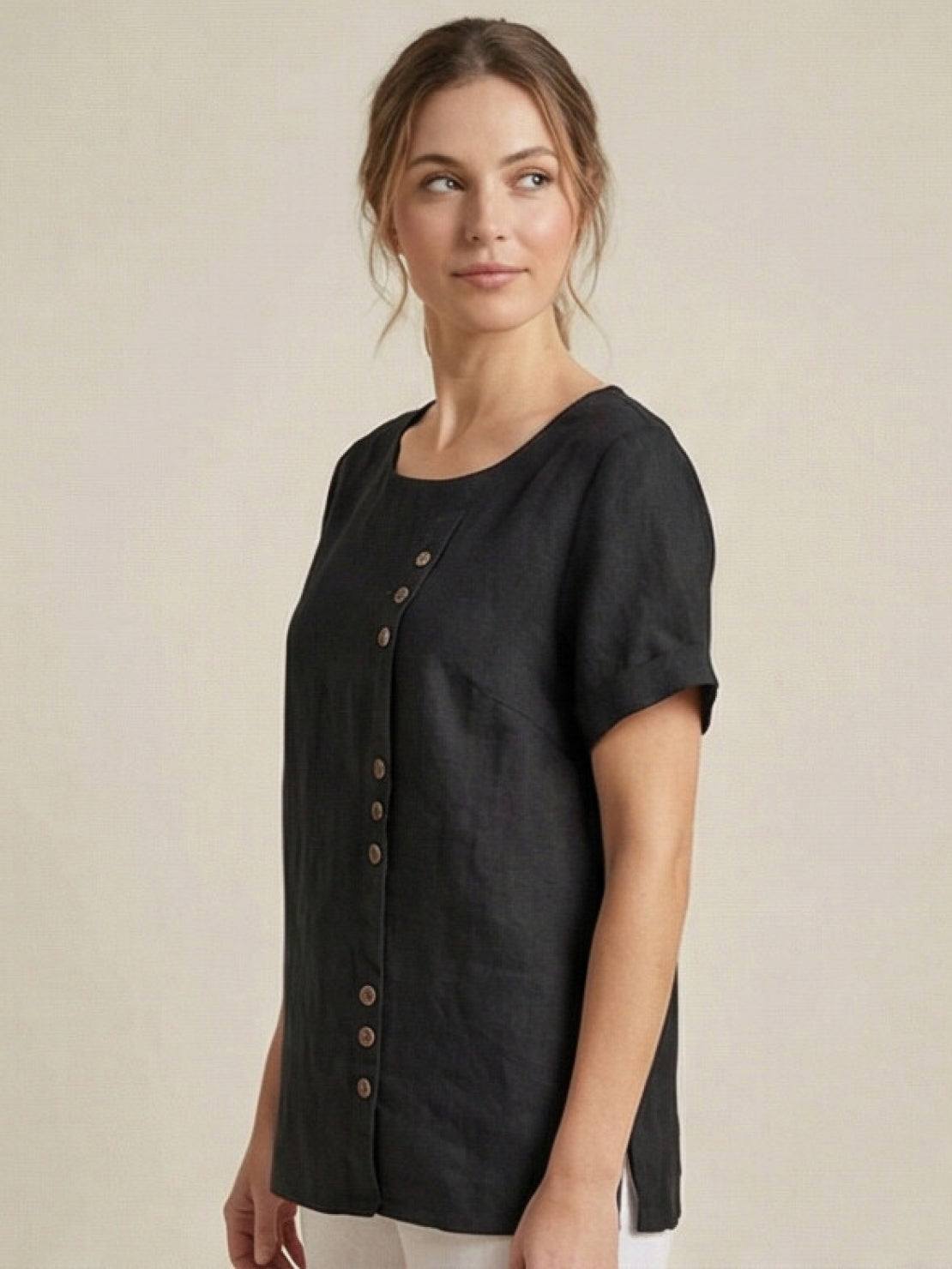Women's Short Sleeve Blouse