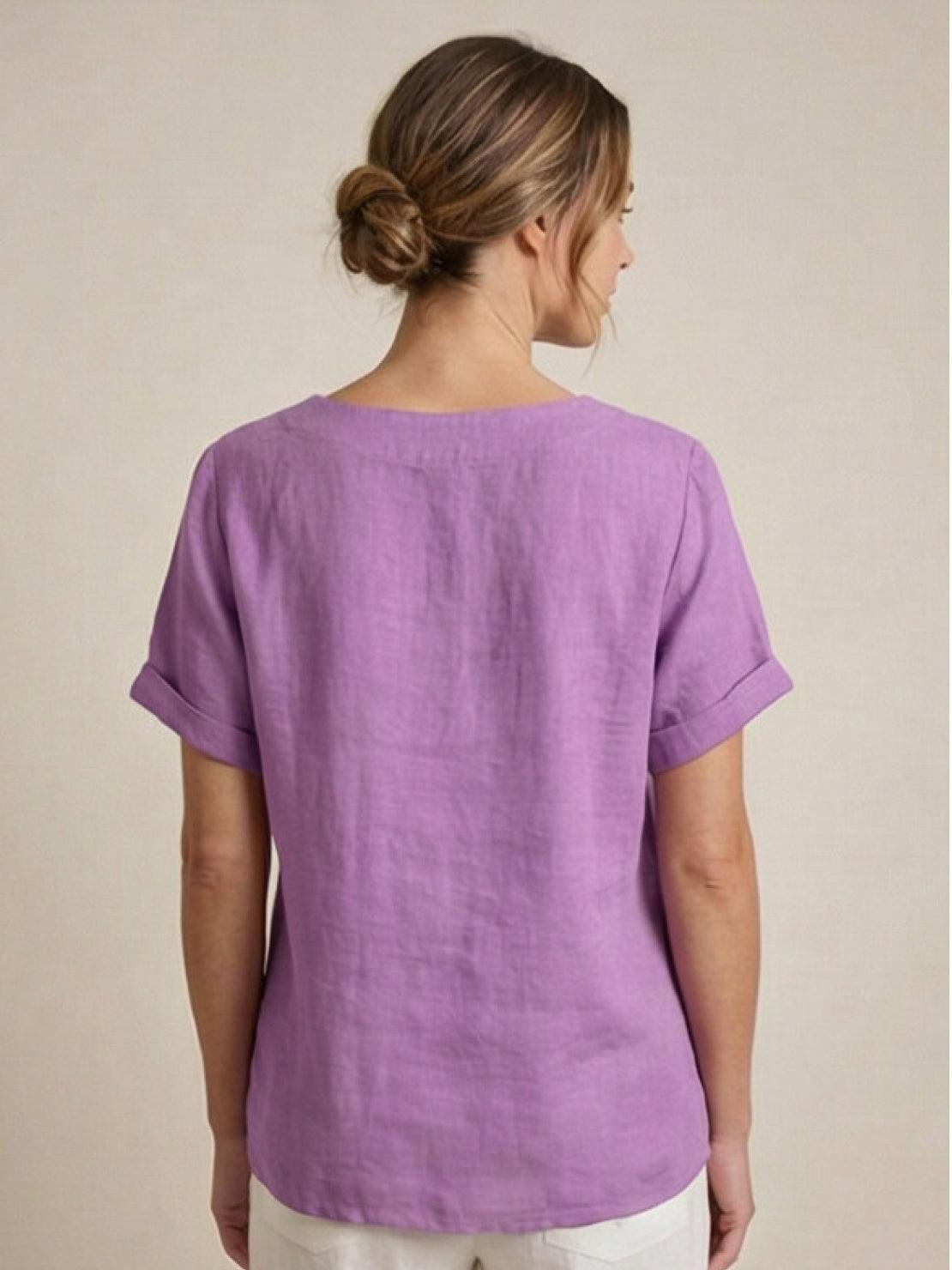 Women's Short Sleeve Blouse