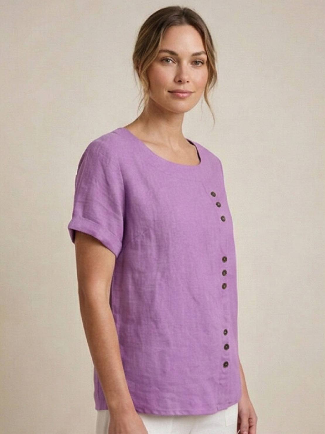 Women's Short Sleeve Blouse