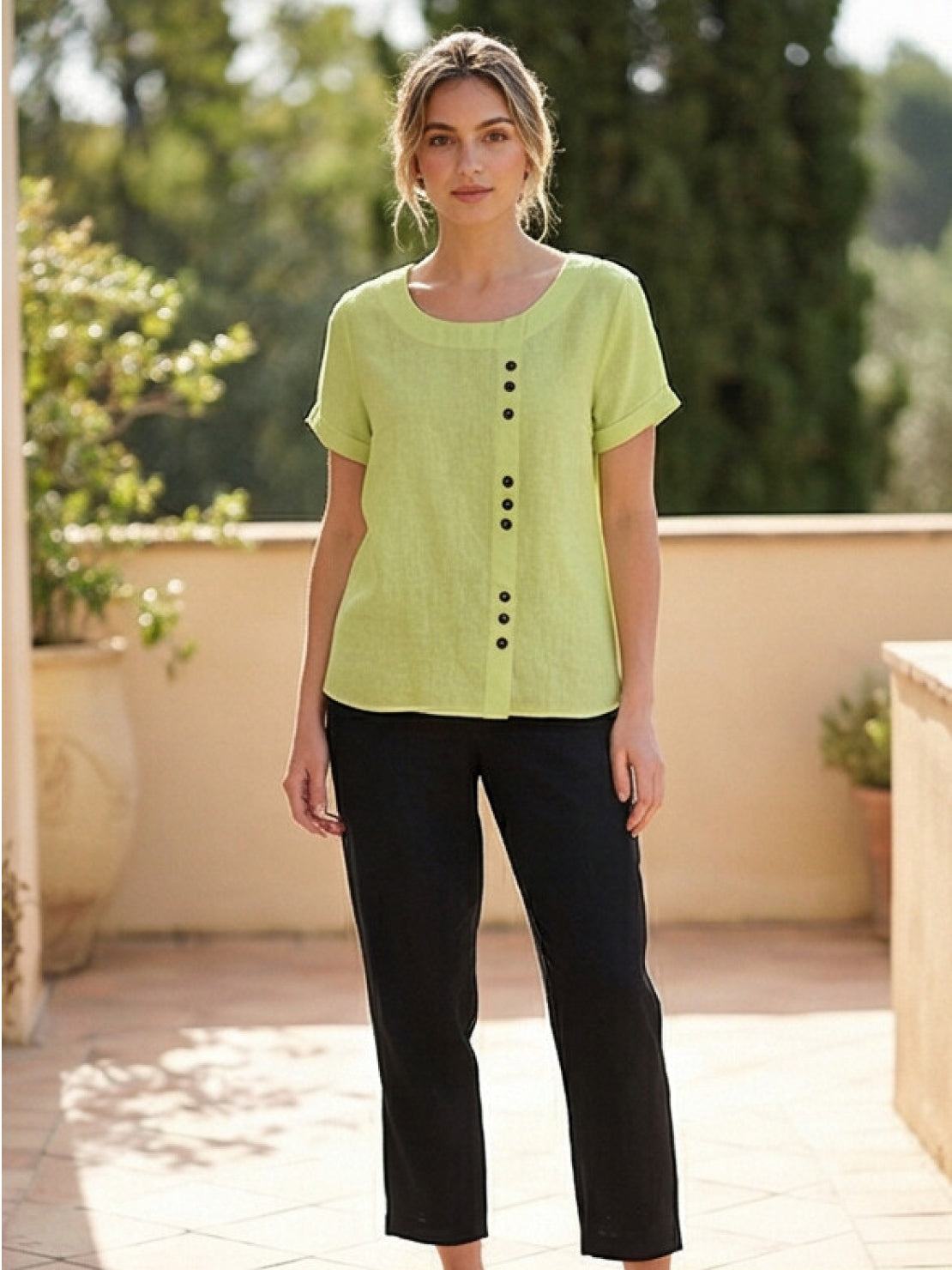 Women's Short Sleeve Blouse