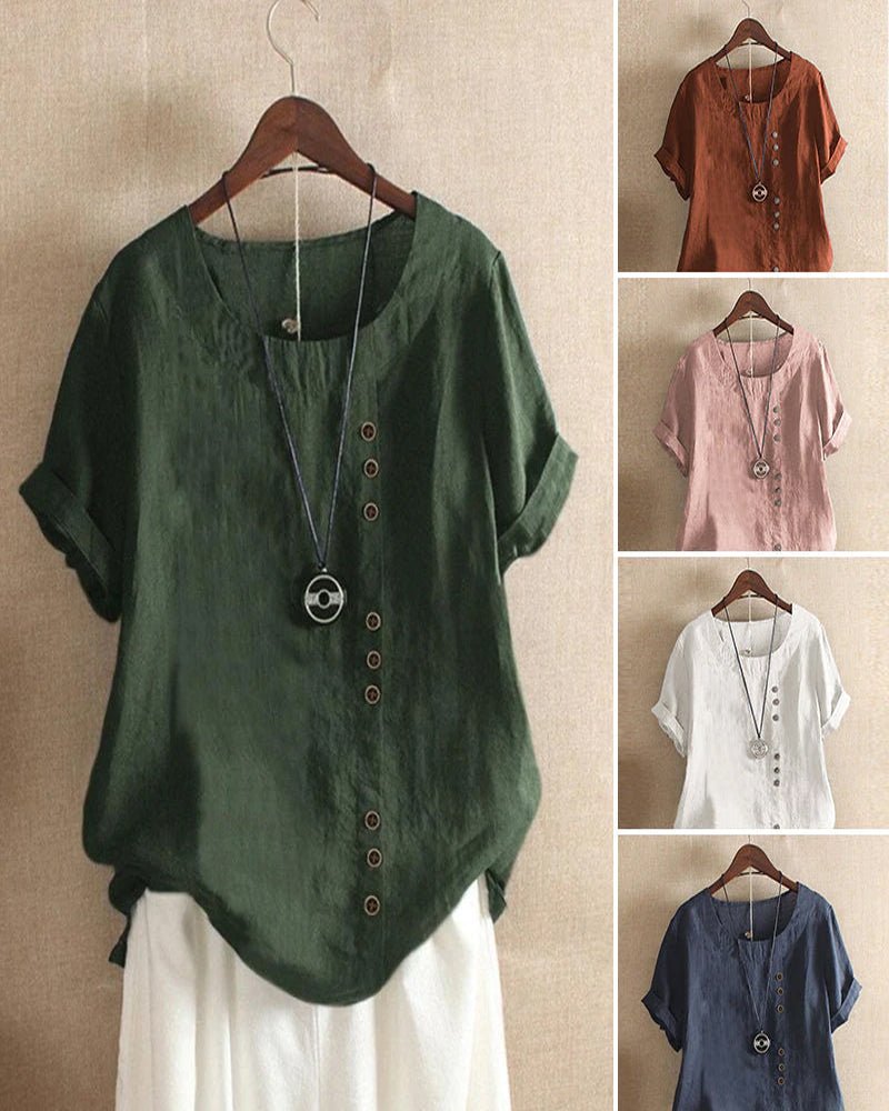 Women's Short Sleeve Blouse