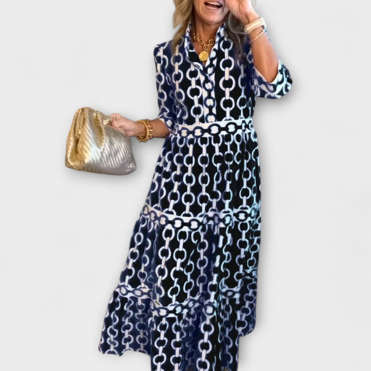 Women's Midi Dress – Black