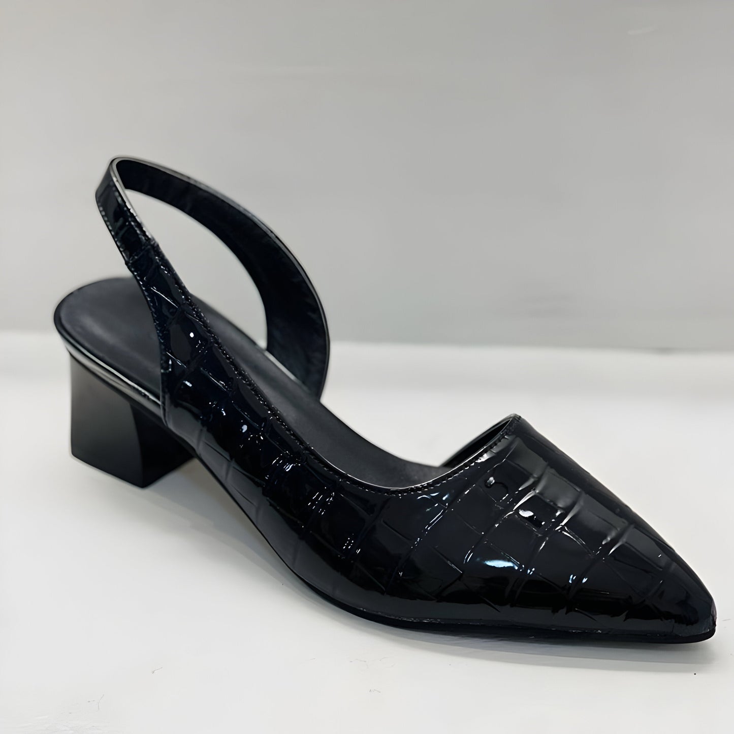 Women's Pointed Toe Slingback Heels