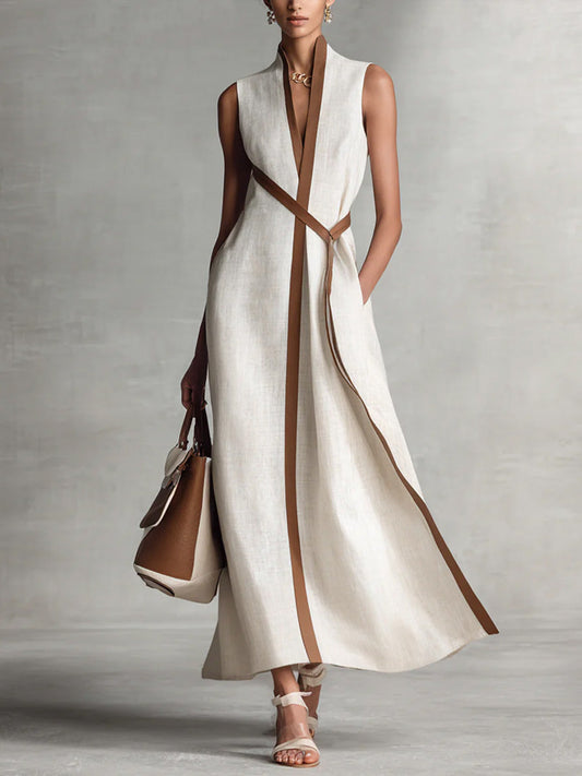 Women's Maxi Dress – White
