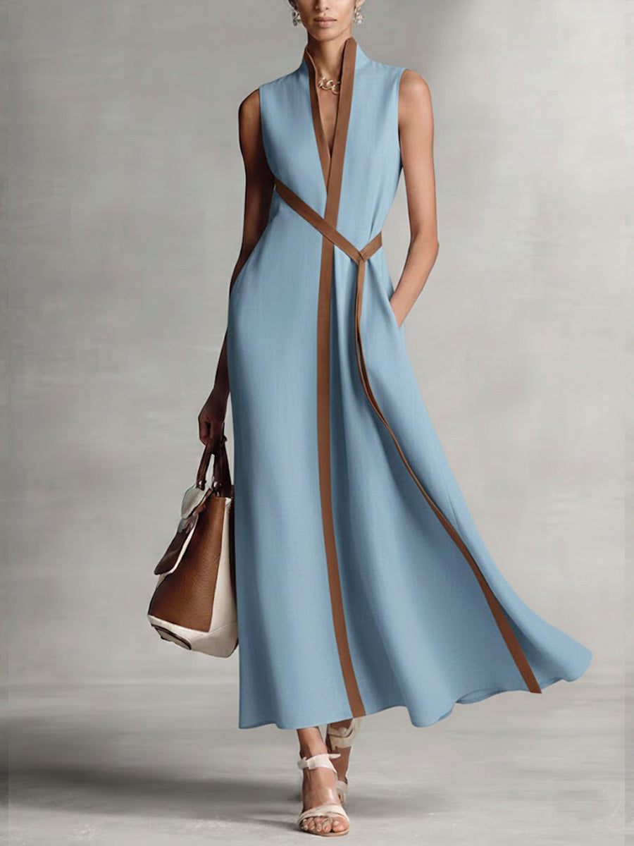 Women's Maxi Dress – Blue