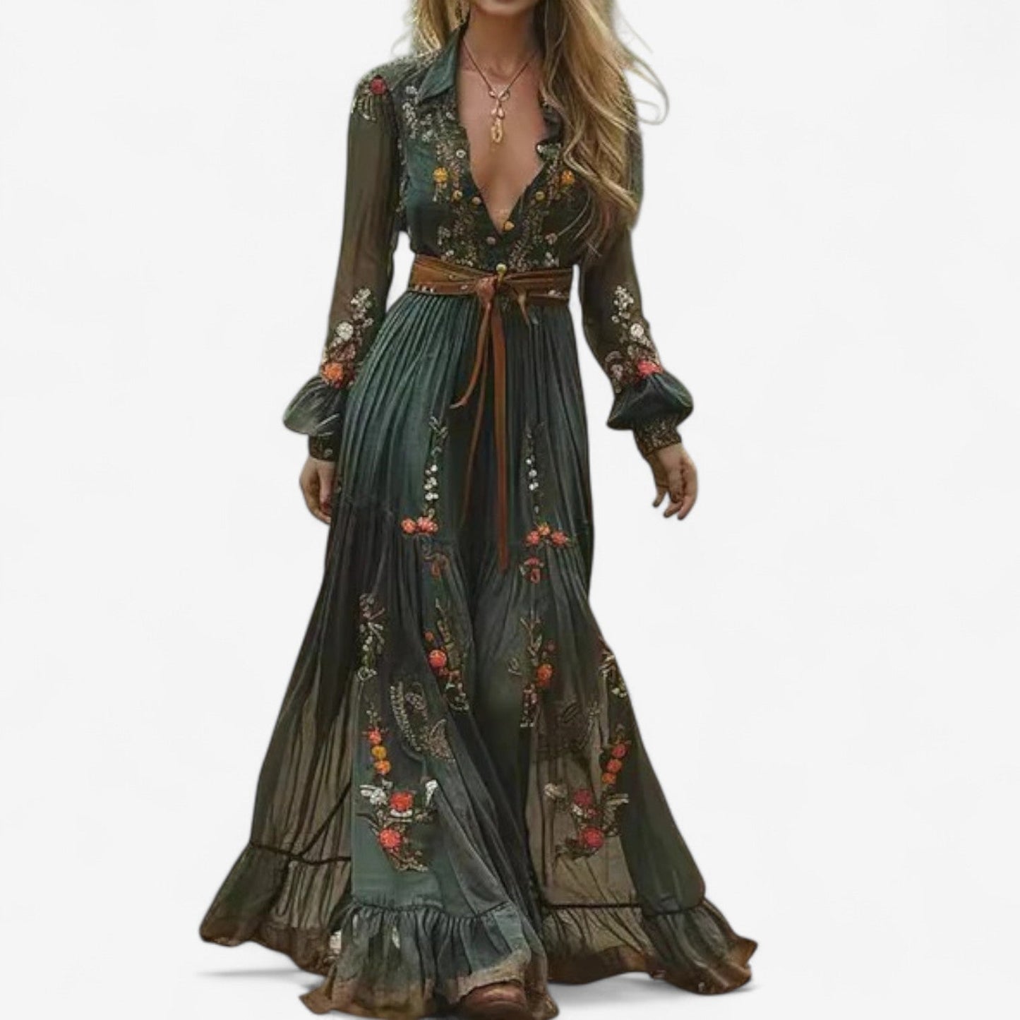 Women's Maxi Dress – Multicolour