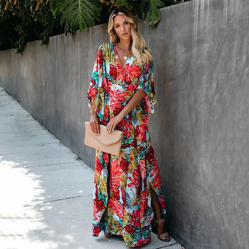 Women's Wrap Maxi Dress