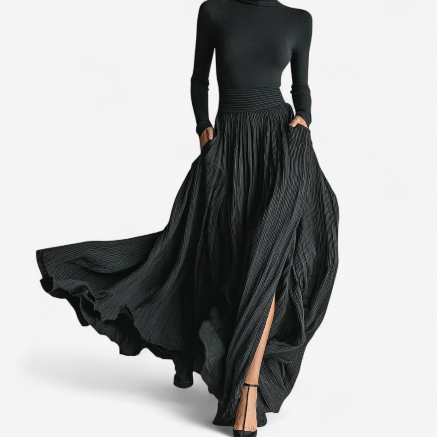 Women's Maxi Dress – Black