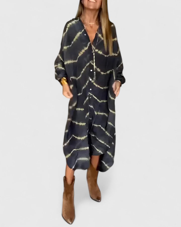Women's Midi Dress – Black