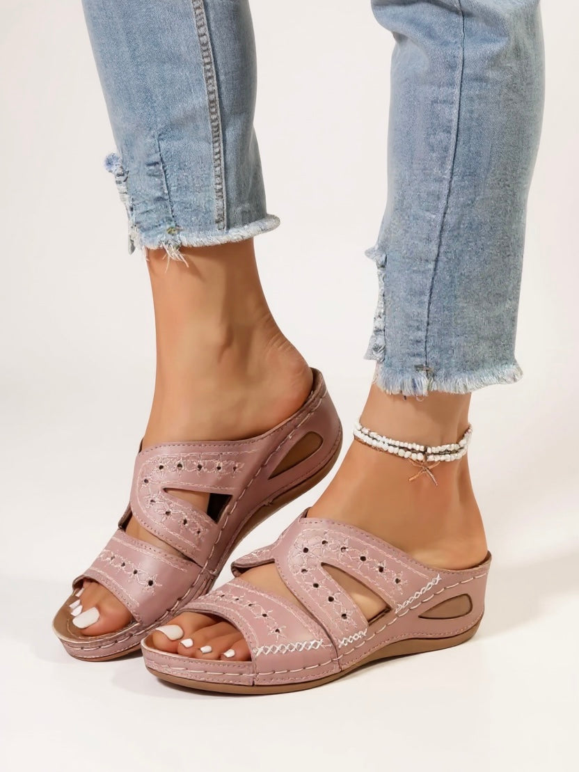 Women's Slide Sandals – Rose