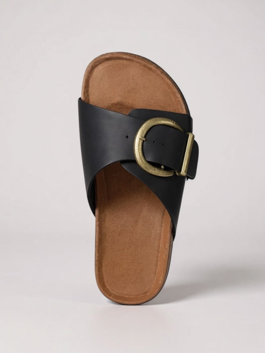 Women's Slide Buckle Sandals