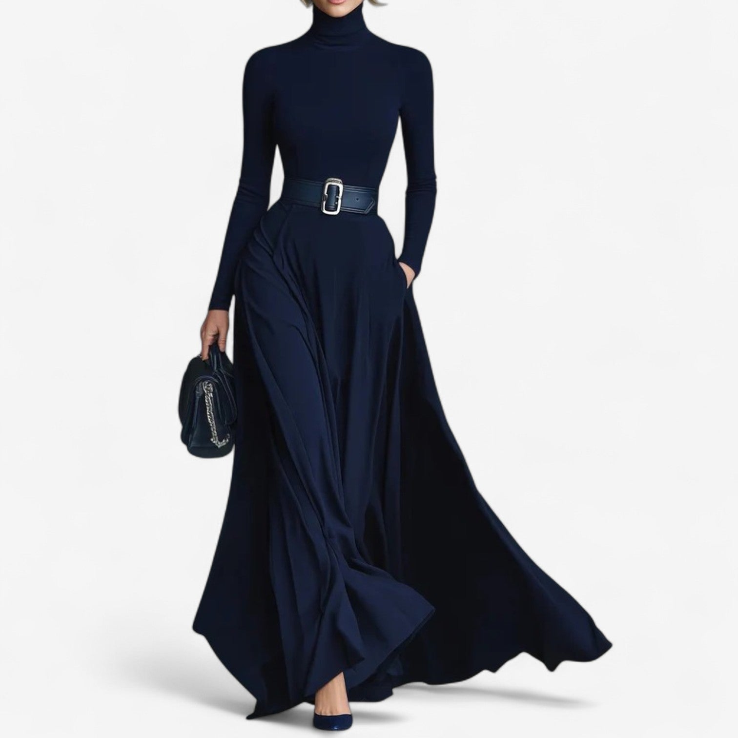 Women's Maxi Dress – Blue