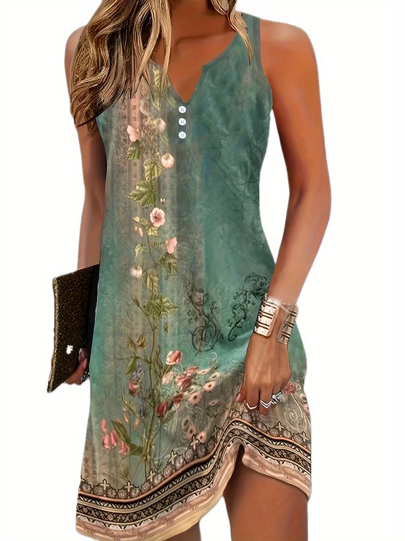 Women's Mini Dress – Green