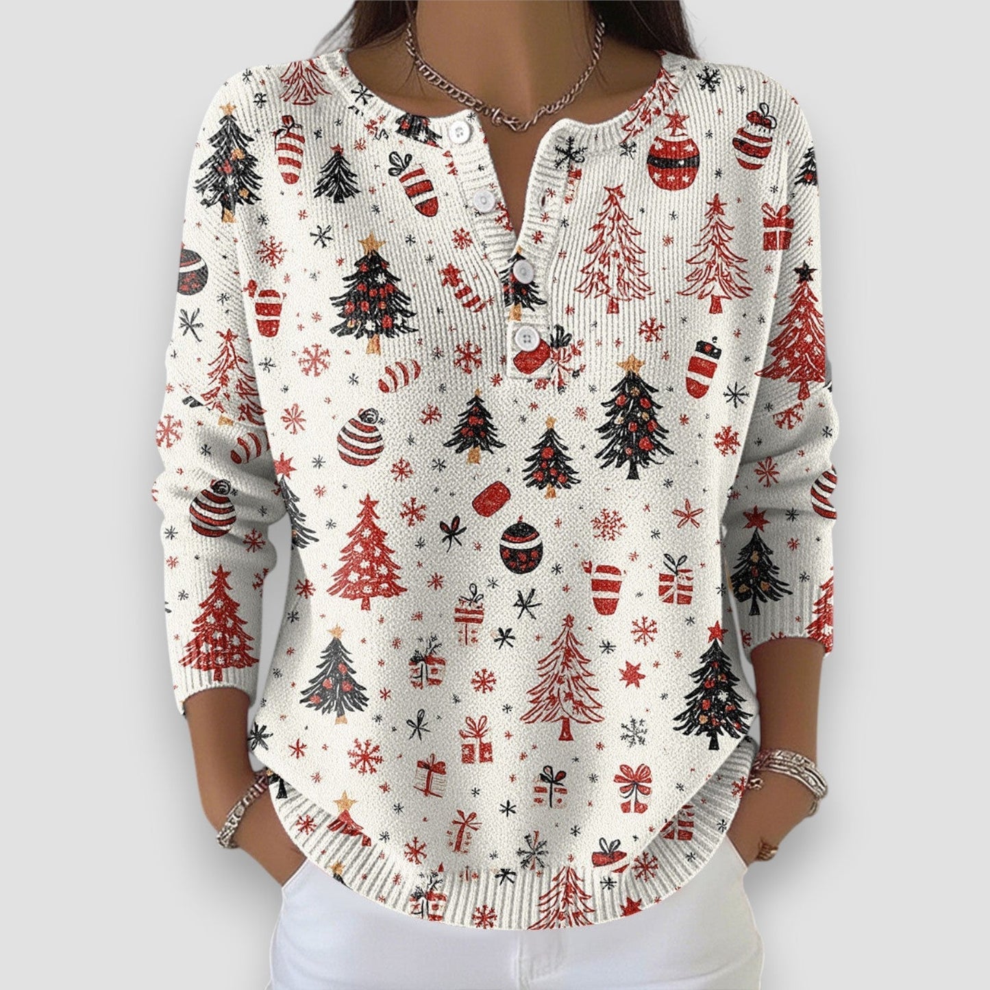 Women's Long Sleeve Sweater