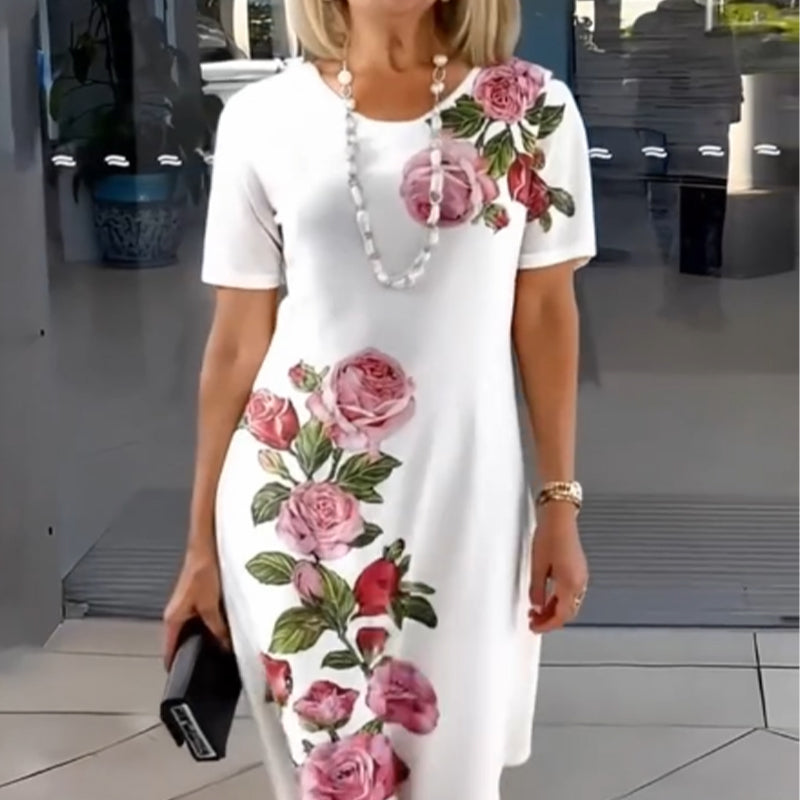 Women's Midi Dress – White