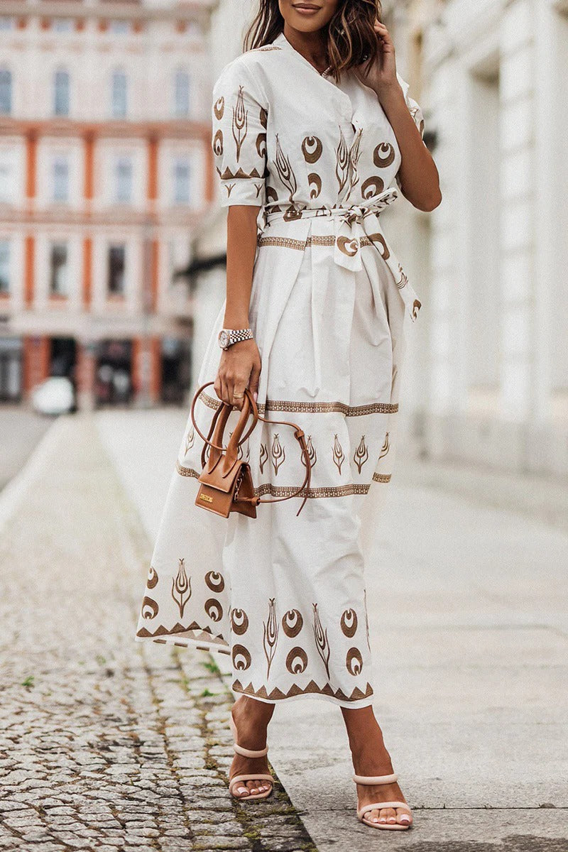 Women's Midi Dress – White