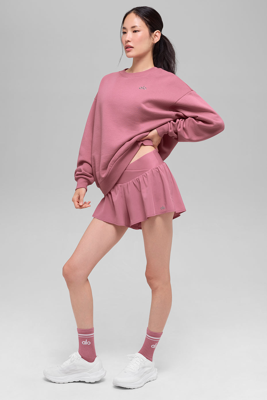Women's Crew Neck Long Sleeve Sweater