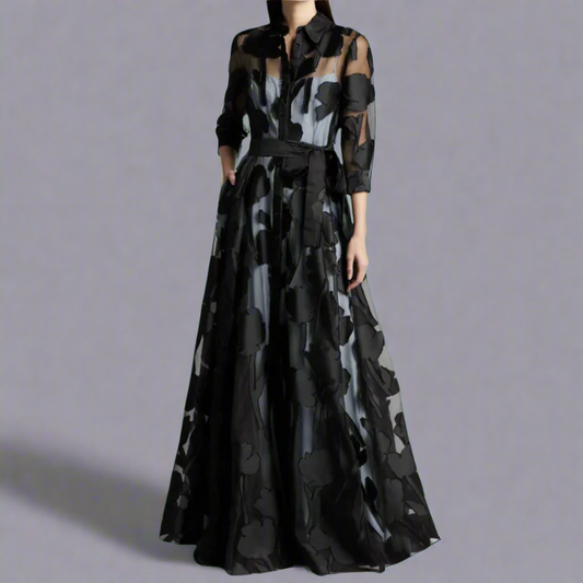 Women's Maxi Dress – Black