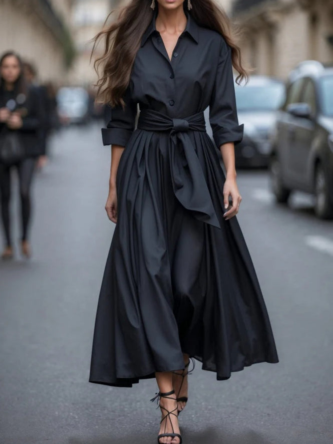 Women's Maxi Dress – Black