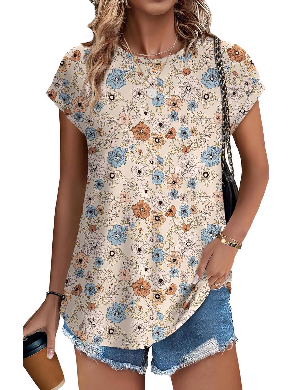 Women's Short Sleeve Blouse