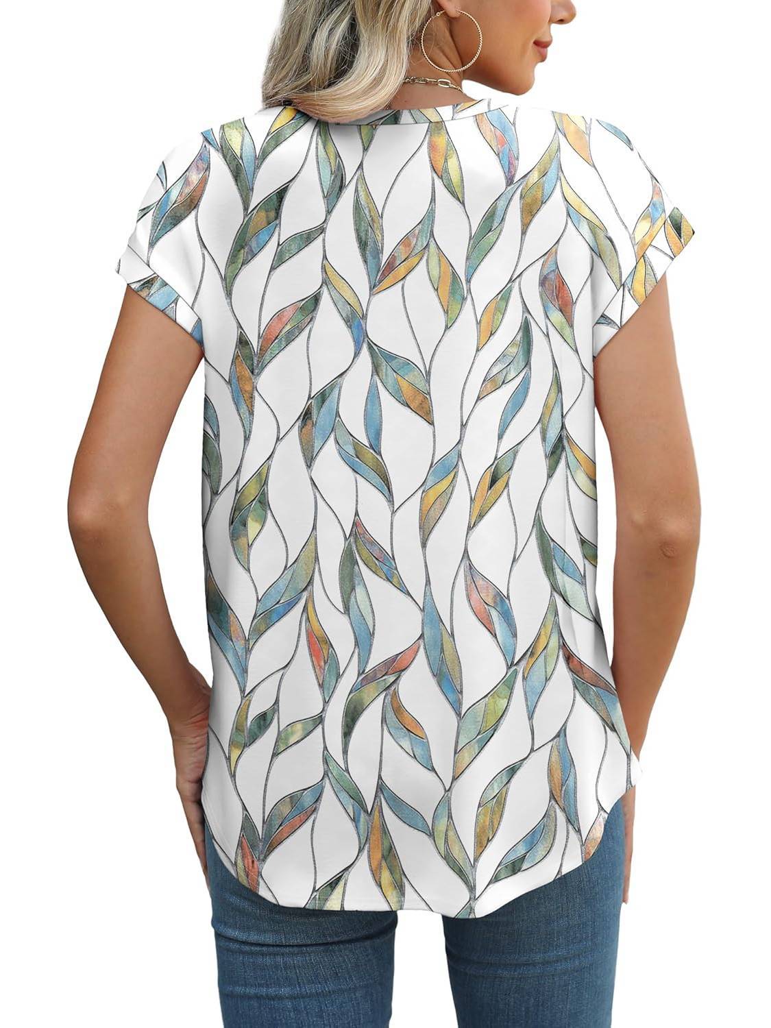 Women's Short Sleeve Blouse
