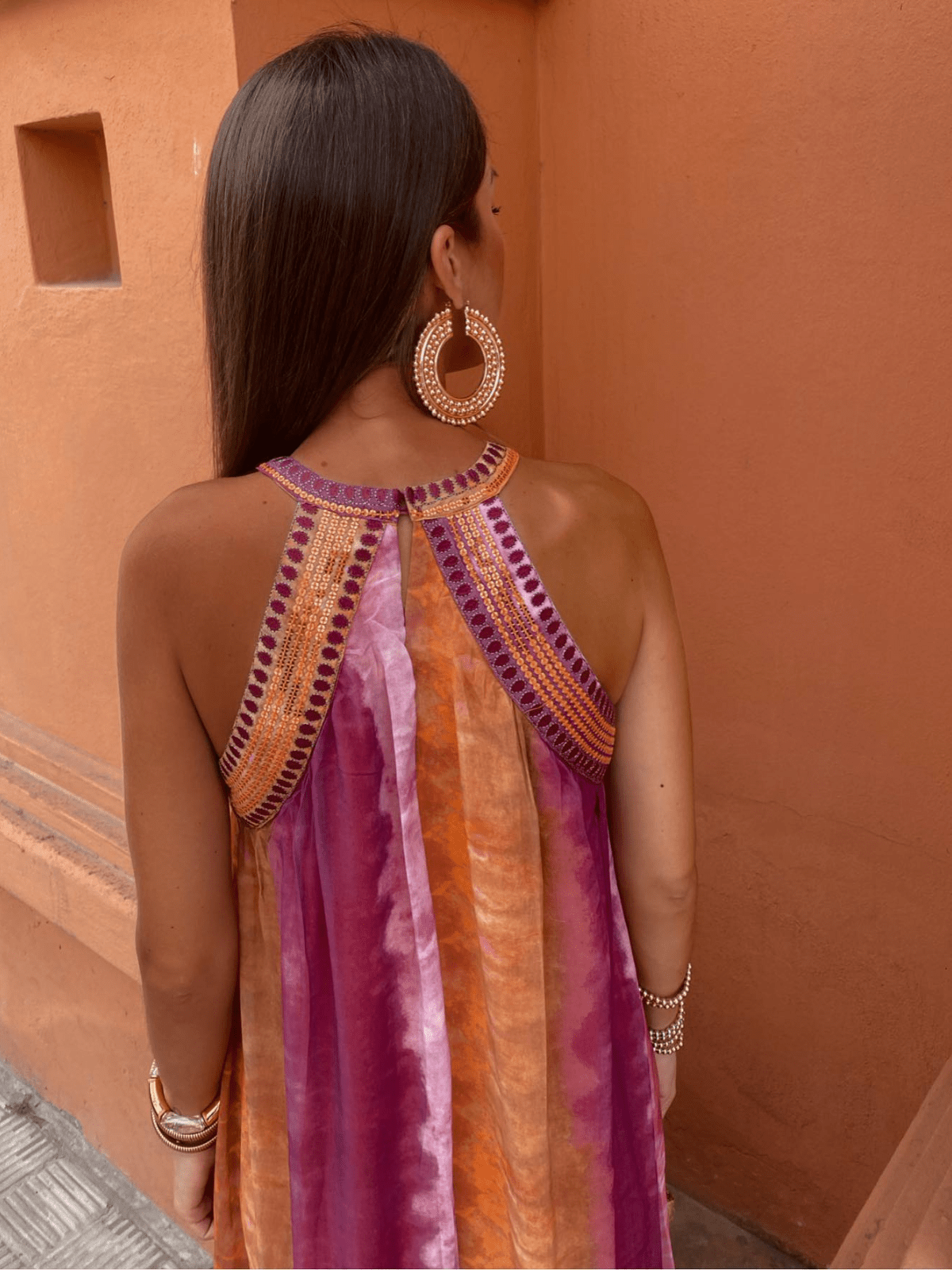 Women's Halter Maxi Dress