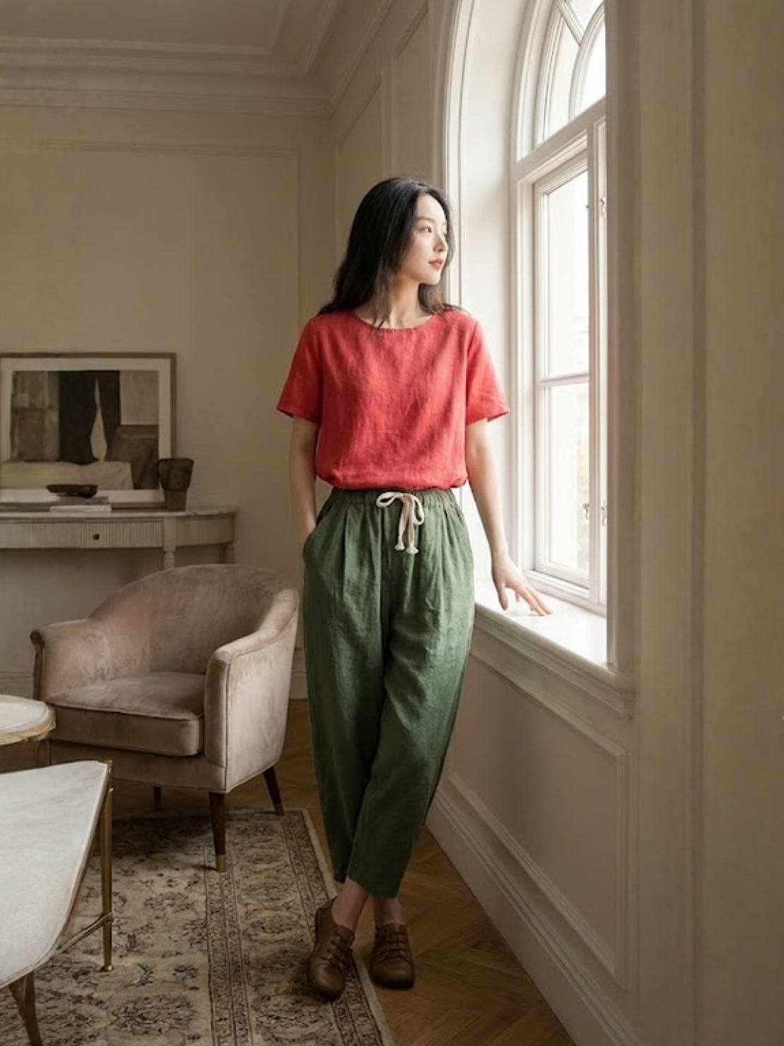 Women's Drawstring Pants