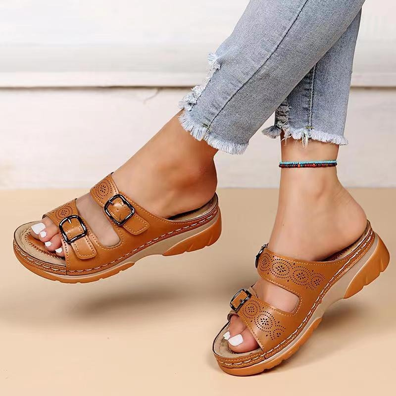 Women's Orthopedic Sandals – Brown