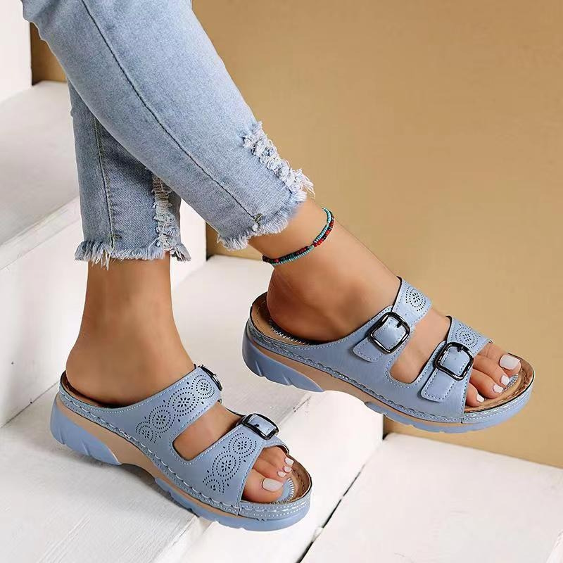 Women's Orthopedic Sandals – Light Blue