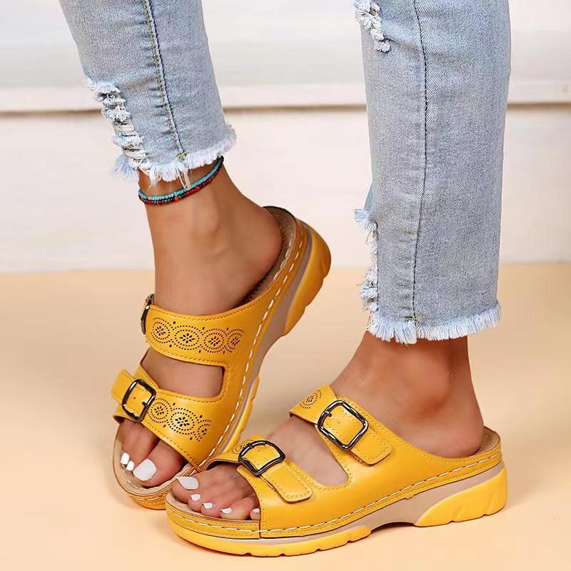 Women's Orthopedic Sandals – Yellow