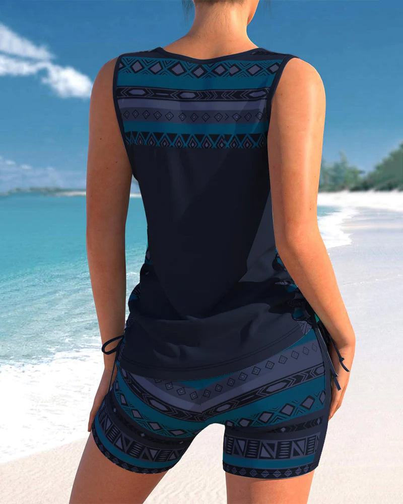 Women's V Neck Tankini