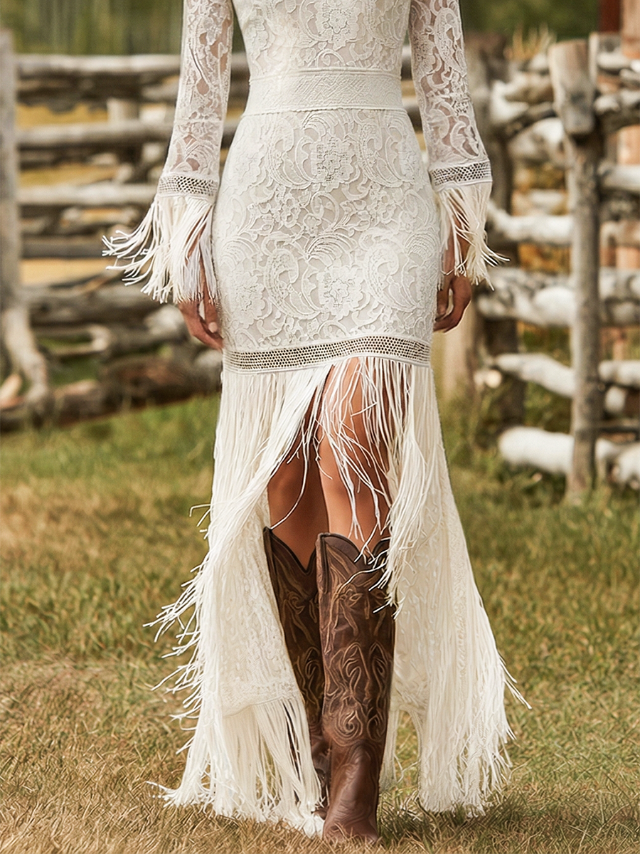 Women's V Neck Maxi Dress