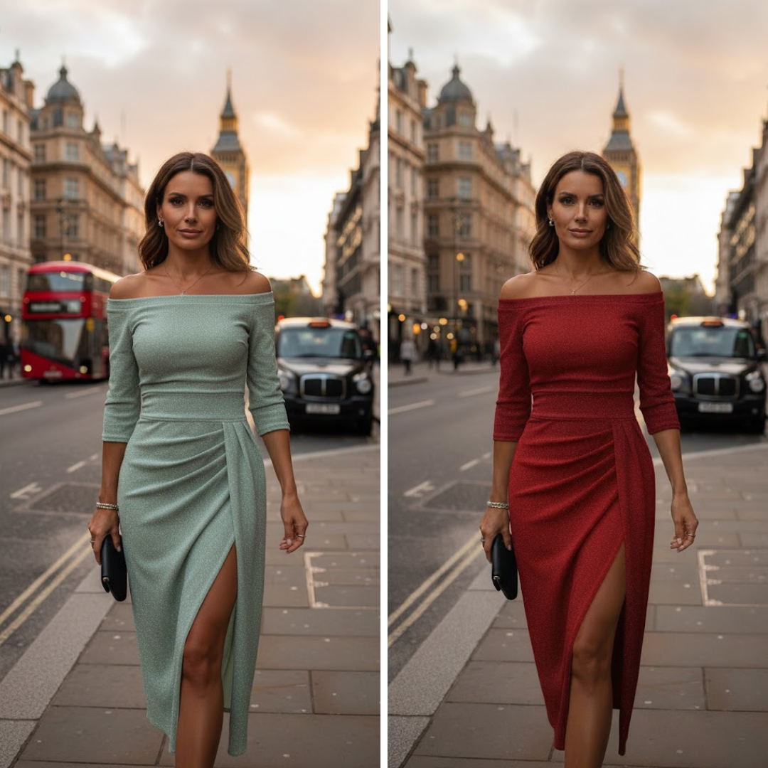 Women's Off Shoulder Maxi Dress