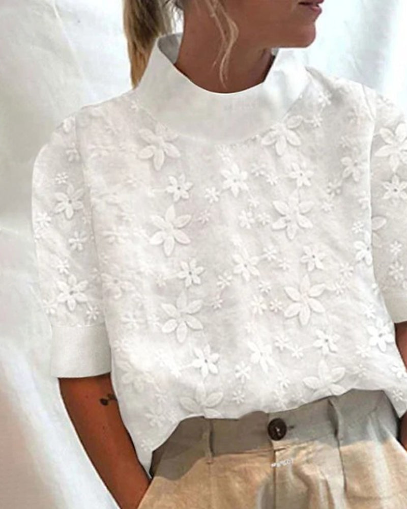 Women's Short Sleeve Blouse