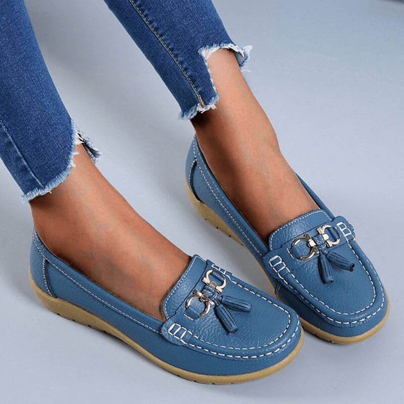 Women's Flats – Light Blue
