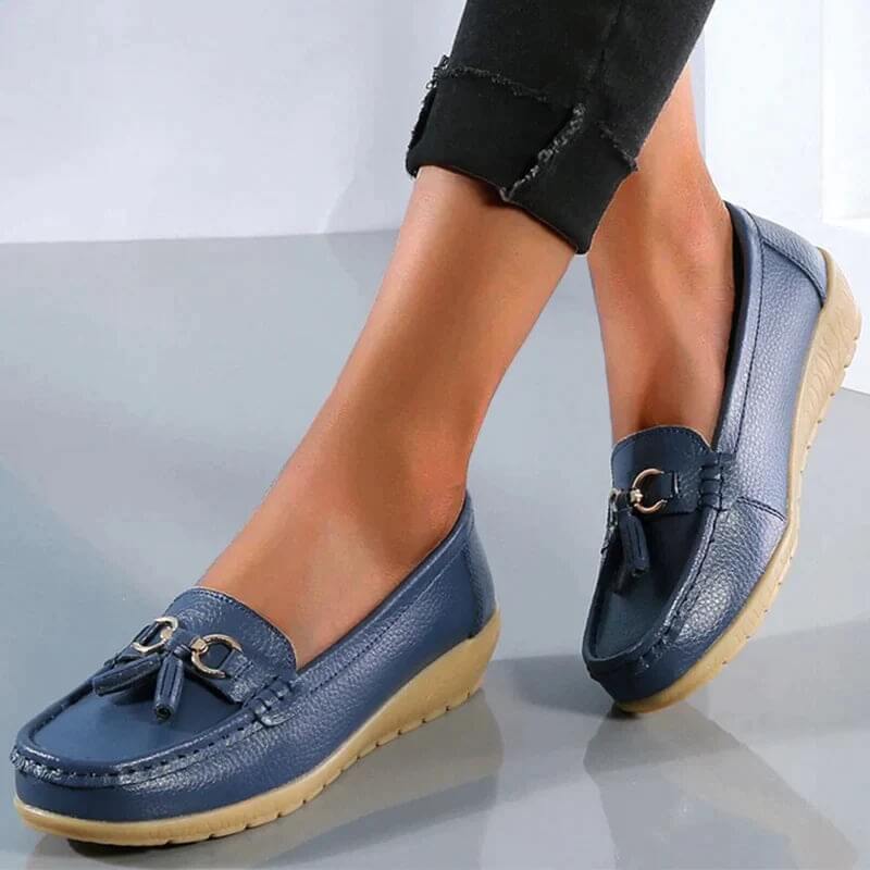 Women's Flats – Dark Blue