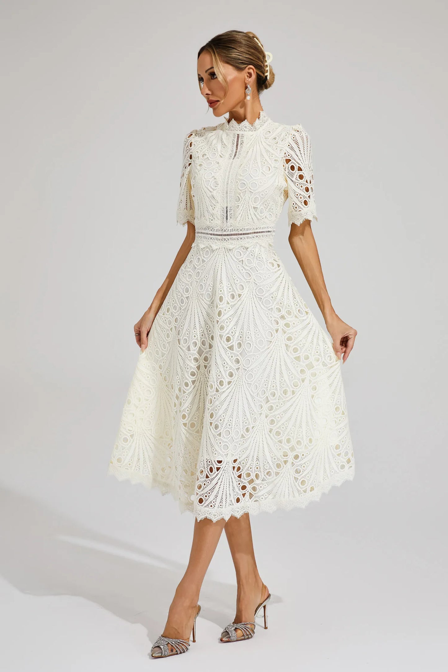 Women's A-Line Midi Dress