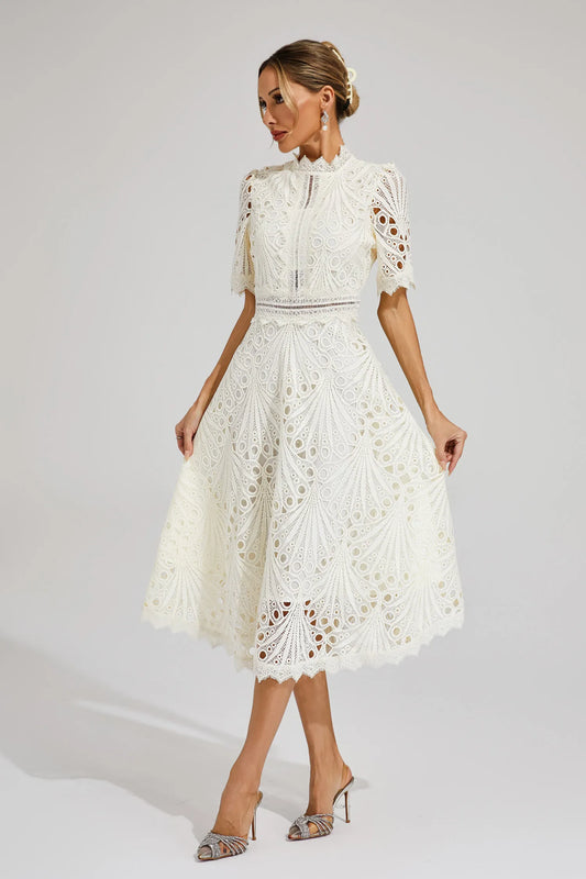 Women's A-Line Midi Dress